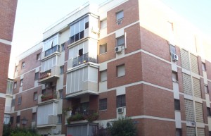 The building