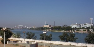The river